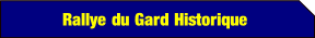Rallye du Gard Historique.
